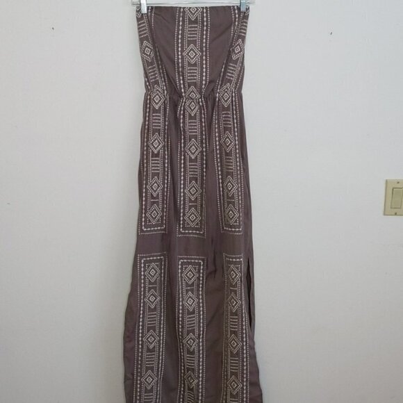 Gianni Bini Strapless Maxi Dress - Picture 1 of 5